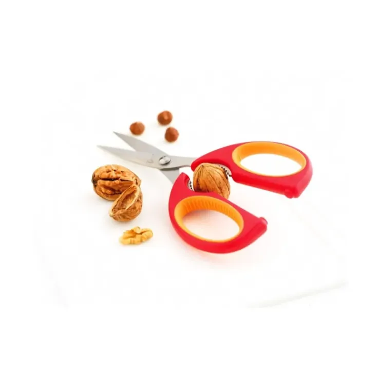 MASTRAD Ciseaux de Cuisine lames inox et Casse-Noix Framboise Outlet
