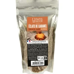 PATISDECOR Éclats de Caramel au Beurre Salé 220 g Patisdécor Discount