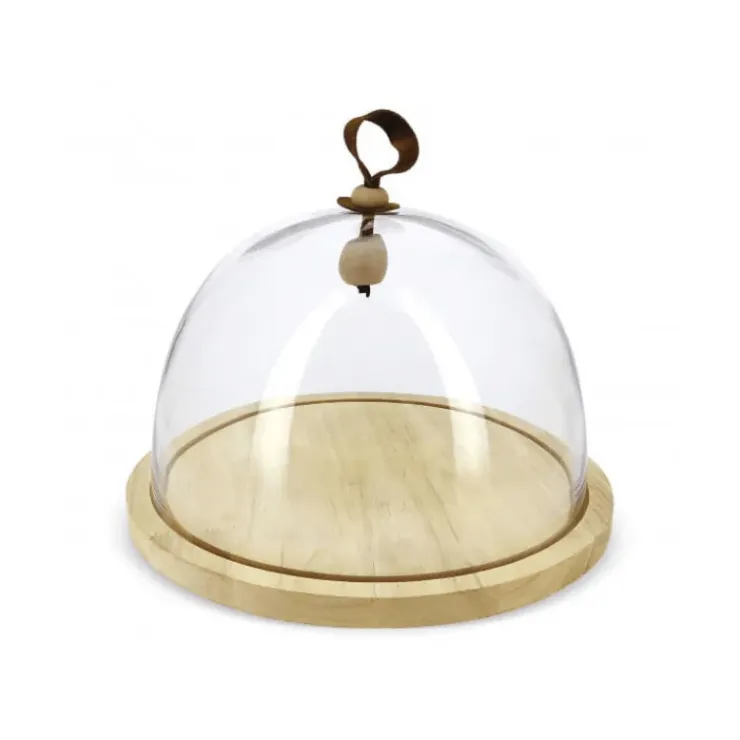 REVOL Cloche à Gâteau avec Socle en Chêne 30,5 cm Inspired by Best