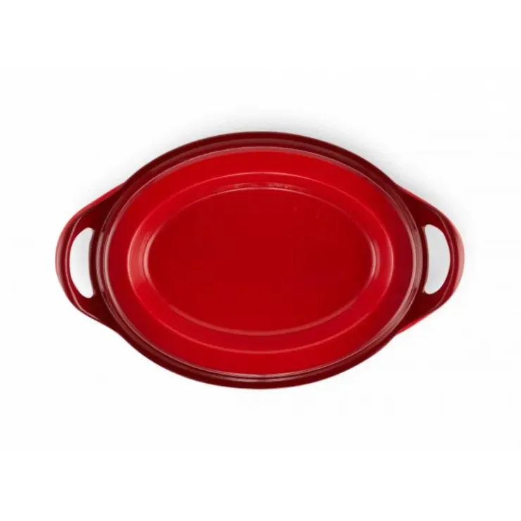LE CREUSET Cocotte Doufeu Ovale en Fonte 32 cm Cerise Sale
