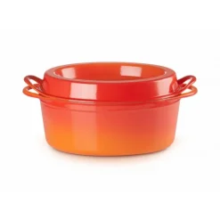 LE CREUSET Cocotte Doufeu Ovale en Fonte 32 cm Volcanique Online