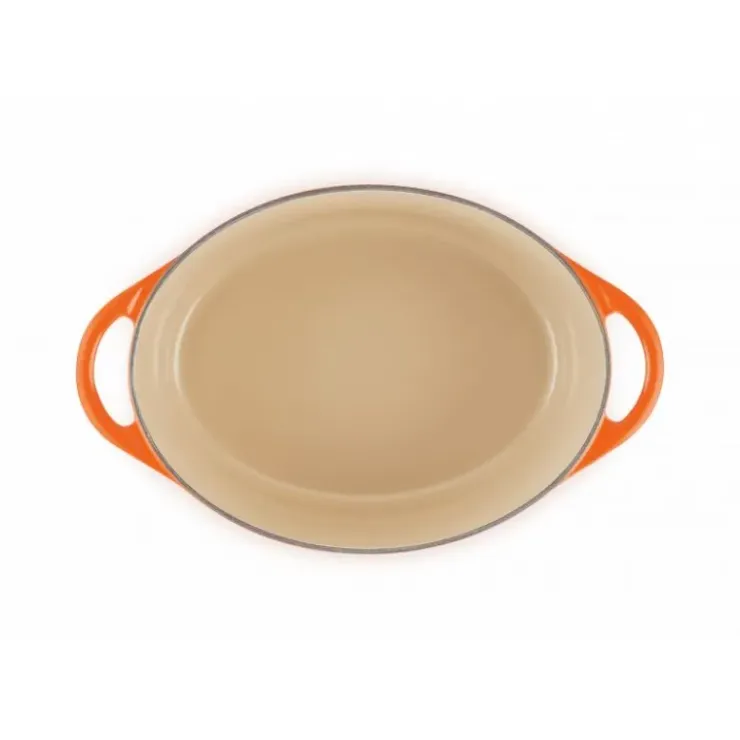 LE CREUSET Cocotte Doufeu Ovale en Fonte 32 cm Noir Mat Outlet