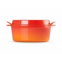 LE CREUSET Cocotte Doufeu Ovale en Fonte 32 cm Noir Mat Outlet