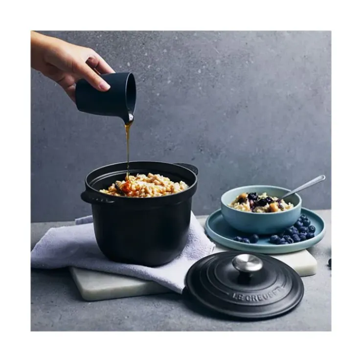 LE CREUSET Cocotte en Fonte Every 18 cm Noir Mat Discount