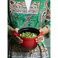LE CREUSET Cocotte en Fonte Every 18 cm Cerise Discount
