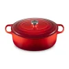 LE CREUSET Cocotte en Fonte Ovale 35 cm Cerise Signature Discount