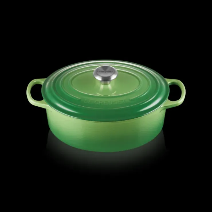 LE CREUSET Cocotte en Fonte Ovale 29 cm Bamboo Signature Sale