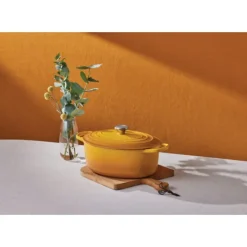 LE CREUSET Cocotte en fonte Ovale 29 cm Nectar Signature New
