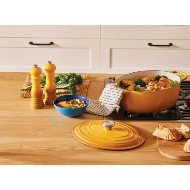 LE CREUSET Cocotte en fonte Ovale 29 cm Nectar Signature New