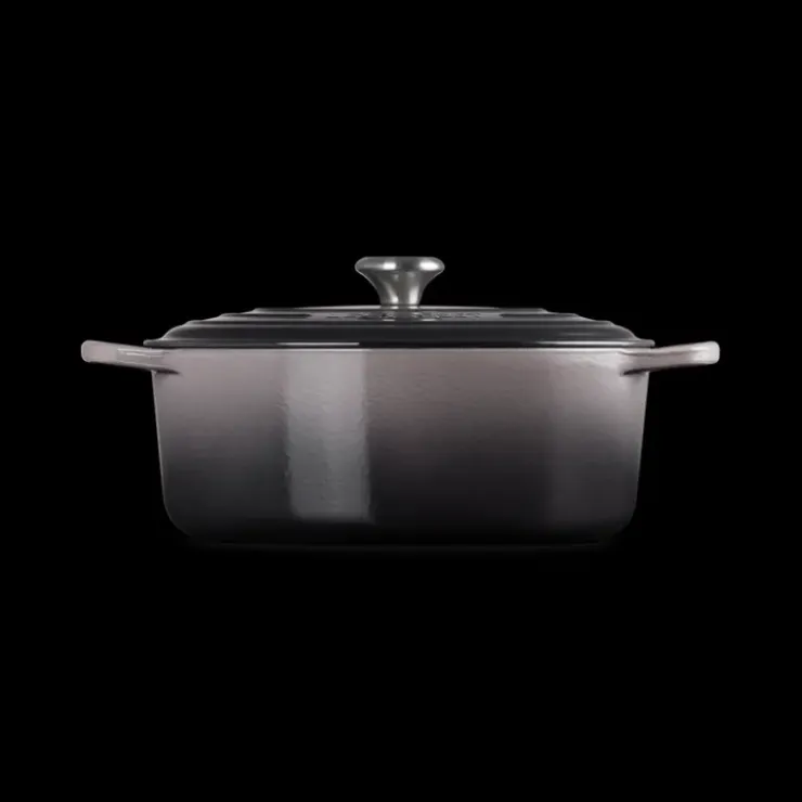 LE CREUSET Cocotte en fonte Ovale 31 cm Flint Signature