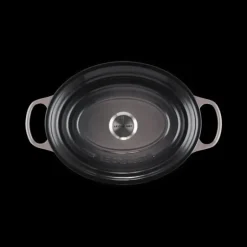 LE CREUSET Cocotte en fonte Ovale 31 cm Flint Signature