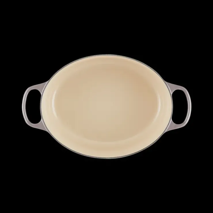 LE CREUSET Cocotte en fonte Ovale 31 cm Flint Signature