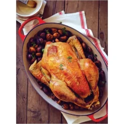 LE CREUSET Cocotte en Fonte Ovale 29 cm Cerise Signature New