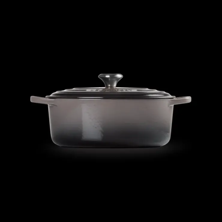 LE CREUSET Cocotte en fonte Ovale 29 cm Flint Signature