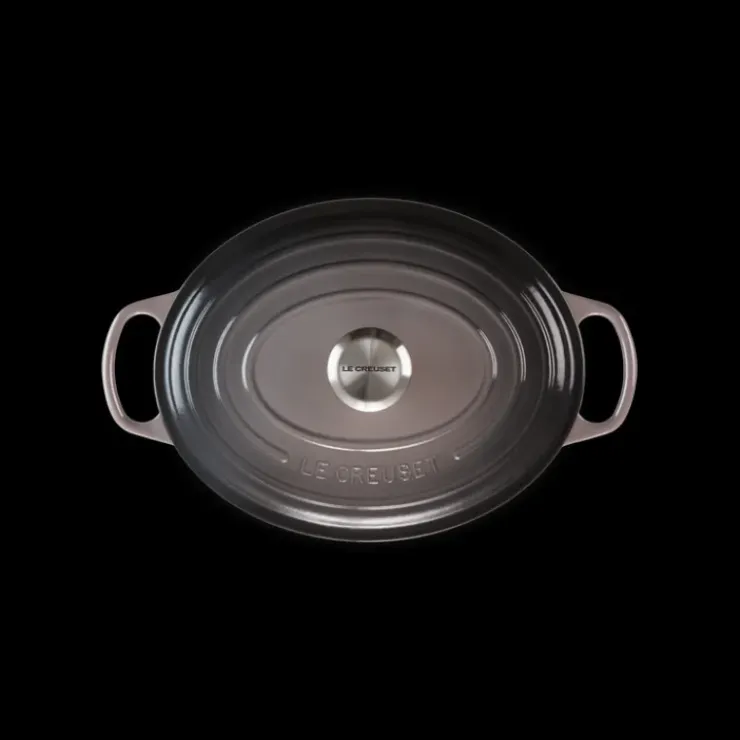 LE CREUSET Cocotte en fonte Ovale 29 cm Flint Signature