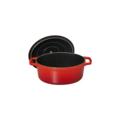 CHASSEUR Cocotte en Fonte Ovale 17 cm Rubis Sale