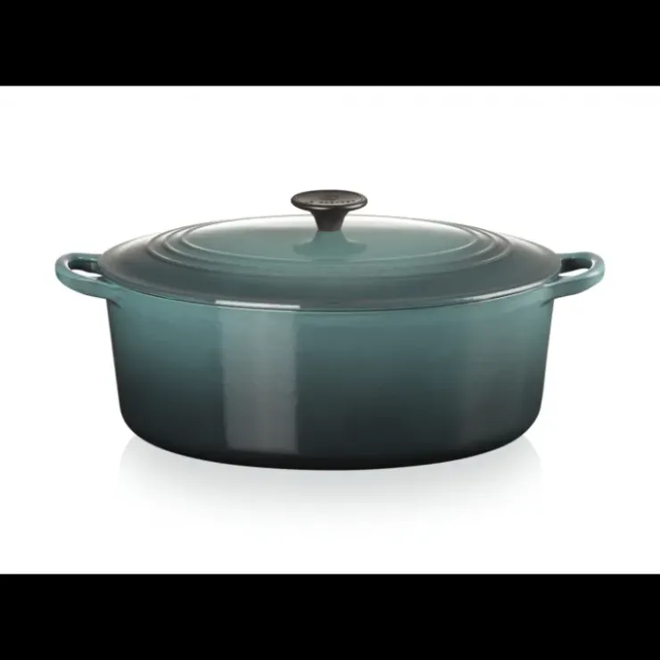 LE CREUSET Cocotte en Fonte Ovale Tradition 31 cm Océan Sale
