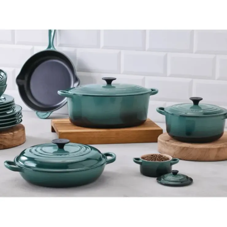 LE CREUSET Cocotte en Fonte Ovale Tradition 31 cm Océan Sale