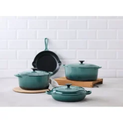 LE CREUSET Cocotte en Fonte Ovale Tradition 31 cm Océan Sale
