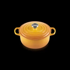 LE CREUSET Cocotte en Fonte Ronde 20 cm Nectar Signature Discount