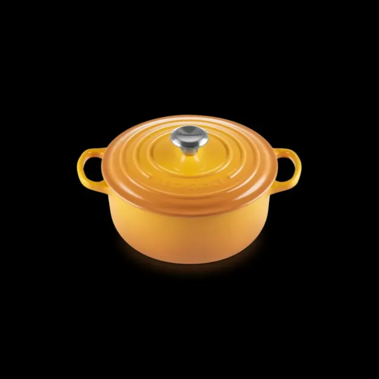 LE CREUSET Cocotte en Fonte Ronde 20 cm Nectar Signature Discount