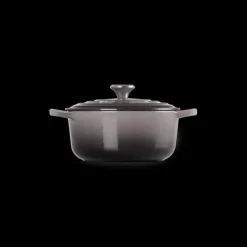 LE CREUSET Cocotte en Fonte Ronde 20 cm Flint Signature Outlet
