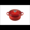 LE CREUSET Cocotte en Fonte Ronde 20 cm Cerise Signature Hot