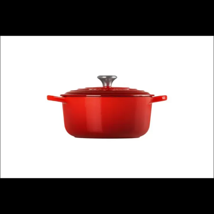 LE CREUSET Cocotte en Fonte Ronde 20 cm Cerise Signature Hot