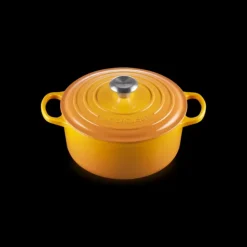 LE CREUSET Cocotte en fonte Ronde 24 cm Nectar Signature New