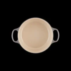 LE CREUSET Cocotte en fonte Ronde 24 cm Flint Signature Discount