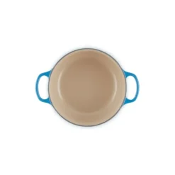 LE CREUSET Cocotte en Fonte Ronde 20 cm Azur Signature Sale