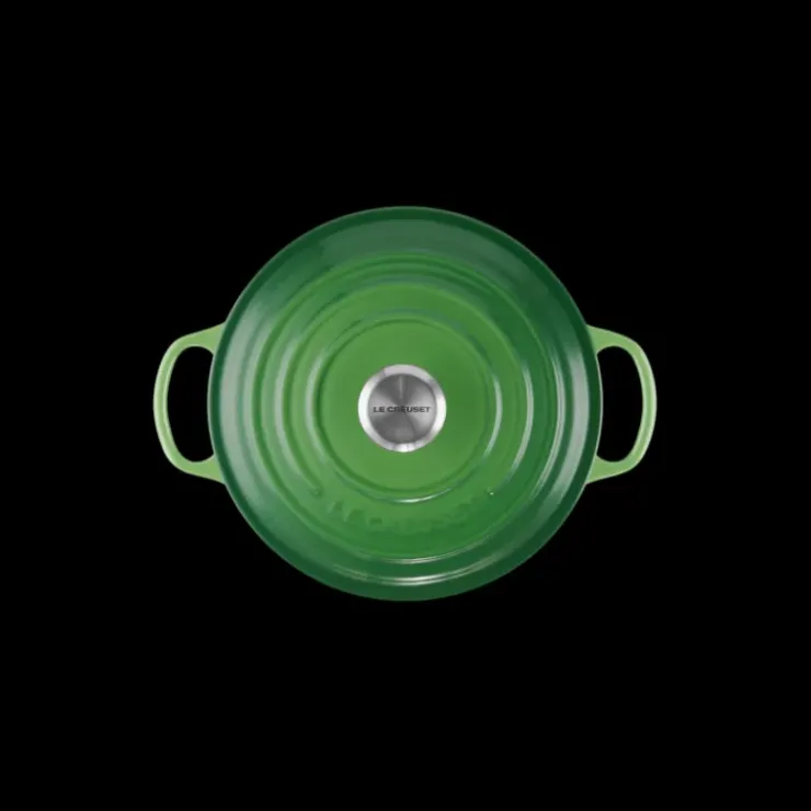LE CREUSET Cocotte en Fonte Ronde 20 cm Bamboo Signature