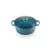 LE CREUSET Cocotte en Fonte Ronde 20 cm Deep Teal Signature Outlet