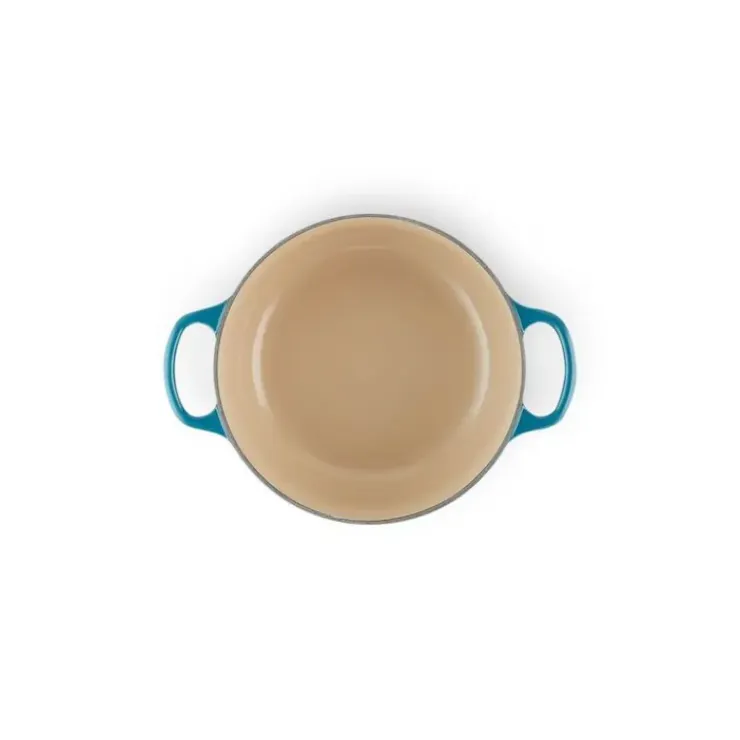 LE CREUSET Cocotte en Fonte Ronde 20 cm Deep Teal Signature Outlet