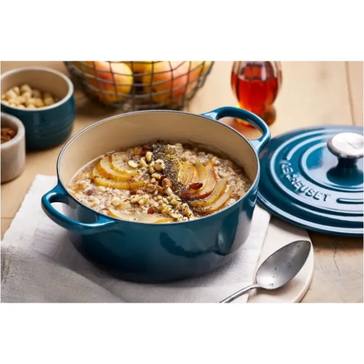 LE CREUSET Cocotte en Fonte Ronde 20 cm Deep Teal Signature Outlet