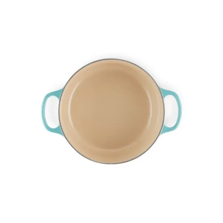 LE CREUSET Cocotte en fonte Ronde 24 cm Caraïbes Signature
