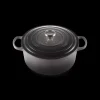 LE CREUSET Cocotte en Fonte Ronde 28 cm Flint Signature Online