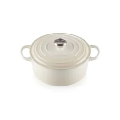 LE CREUSET Cocotte en fonte Ronde 20 cm Meringue Signature Online