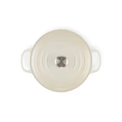 LE CREUSET Cocotte en fonte Ronde 20 cm Meringue Signature Online