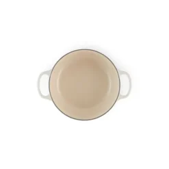 LE CREUSET Cocotte en fonte Ronde 26 cm Meringue Signature Discount