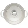 CHASSEUR Cocotte en Fonte Ronde 20 cm Macadamia Hot