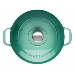 CHASSEUR Cocotte en Fonte Ronde 20 cm Quartz Sale