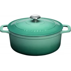 CHASSEUR Cocotte en Fonte Ronde 28 cm Quartz New