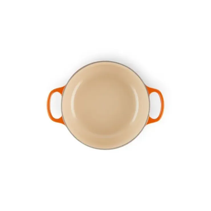 LE CREUSET Cocotte en fonte Ronde 28 cm Volcanique Signature Discount
