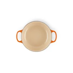 LE CREUSET Cocotte en Fonte Ronde 22 cm Volcanique Signature Sale