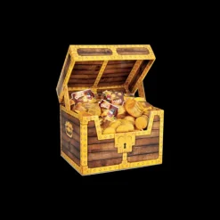 CHOCOMONNAIE Coffret 24 cm 80 Filets de Pièces en Chocolat 30g Best