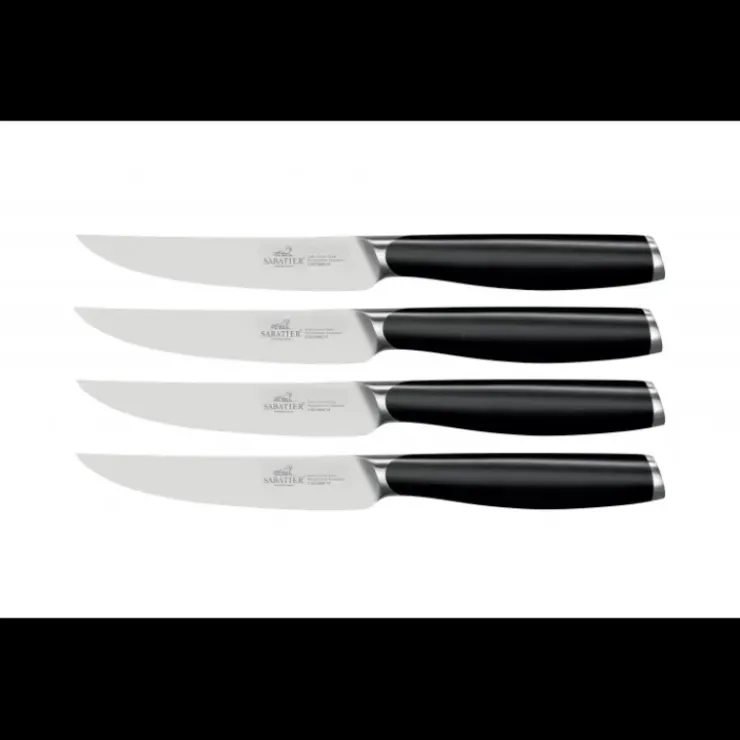 SABATIER Coffret 4 Couteaux à Steak 12 cm Majoris New