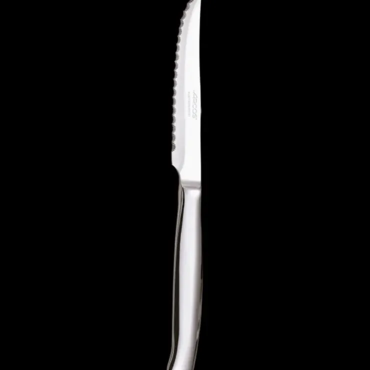 ARCOS Coffret 4 Couteaux à Steak 11 cm Lame Crantée Acier Inoxydable Best