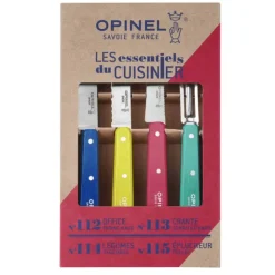 OPINEL Coffret 3 Couteaux de Cuisine et un Eplucheur Pop 80 Les Essentiels Outlet