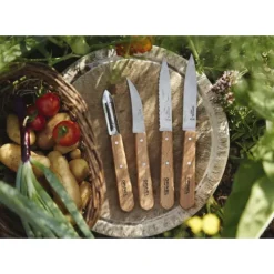 OPINEL Coffret 3 Couteaux de Cuisine et un Eplucheur Les Essentiels Online